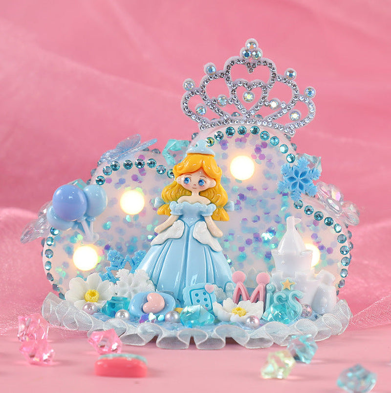 Festive Crafty Homemade Mini Table Light